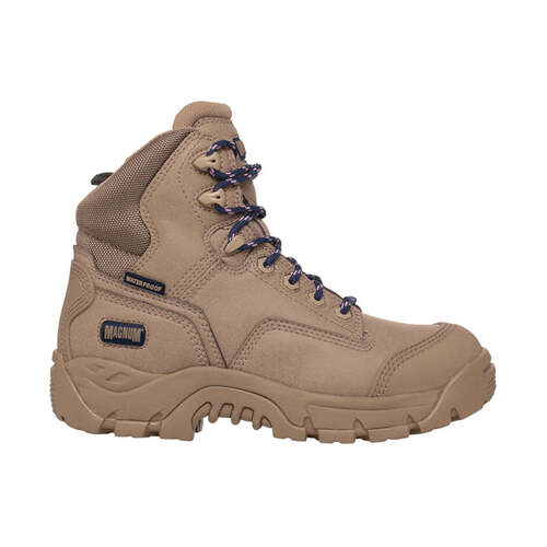 WORKWEAR, SAFETY & CORPORATE CLOTHING SPECIALISTS - PRECISION MAX CT SZ WPI - WOMENS WORK BOOT - STONE