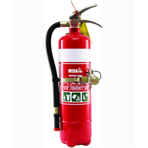 WORKWEAR, SAFETY & CORPORATE CLOTHING SPECIALISTS - 2.3kg ABE Extinguisher c/w Vehicle Bracket