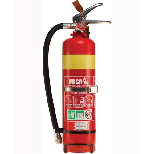 WORKWEAR, SAFETY & CORPORATE CLOTHING SPECIALISTS - 2Lt Wet Chemical Extinguisher c/w Vehicle Bracket