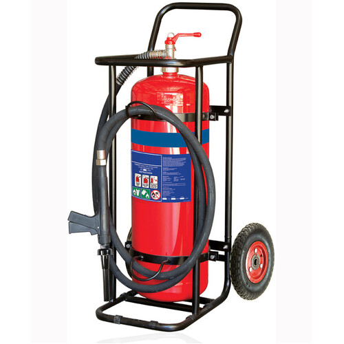 WORKWEAR, SAFETY & CORPORATE CLOTHING SPECIALISTS 30lt AFFF Mobile Extinguisher - Solid Wheels