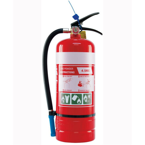 WORKWEAR, SAFETY & CORPORATE CLOTHING SPECIALISTS - 4.5kg ABE Extinguisher c/w Wall Bracket