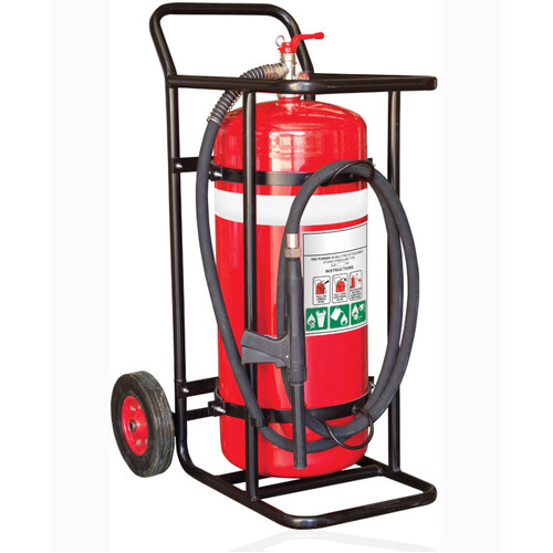 WORKWEAR, SAFETY & CORPORATE CLOTHING SPECIALISTS 70kg ABE Mobile Extinguisher - Solid Wheels