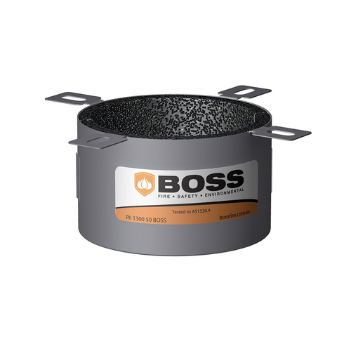 WORKWEAR, SAFETY & CORPORATE CLOTHING SPECIALISTS - 25mm - 2 hour fire rated Collar - Stainless Steel