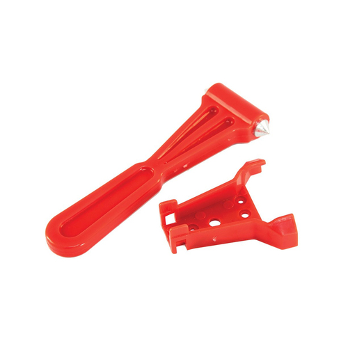 WORKWEAR, SAFETY & CORPORATE CLOTHING SPECIALISTS - Break Glass Hammer with mounting bracket