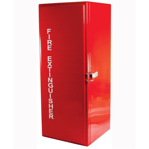 WORKWEAR, SAFETY & CORPORATE CLOTHING SPECIALISTS Fibreglass Extinguisher Cabinet  to suit up to 9.0kg - Latch