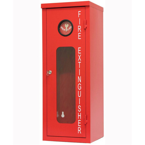 WORKWEAR, SAFETY & CORPORATE CLOTHING SPECIALISTS Metal Extinguisher Cabinet to suit 9.0kg with 003 Lock