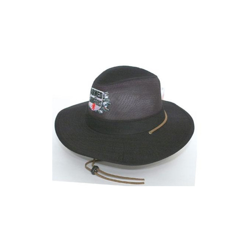 WORKWEAR, SAFETY & CORPORATE CLOTHING SPECIALISTS - Safari Cotton Twill & Mesh Hat