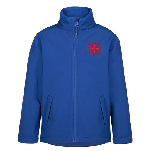 WORKWEAR, SAFETY & CORPORATE CLOTHING SPECIALISTS Podium Water Resistant Softshell Jacket (Inc Logo) - Kids