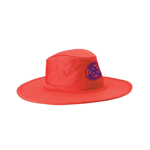 WORKWEAR, SAFETY & CORPORATE CLOTHING SPECIALISTS - Slouch hat incl NPPS logo  (Red Allergen Hat)