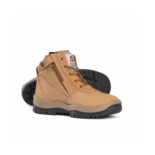 WORKWEAR, SAFETY & CORPORATE CLOTHING SPECIALISTS - Non-Safety ZipSider Boot - Wheat