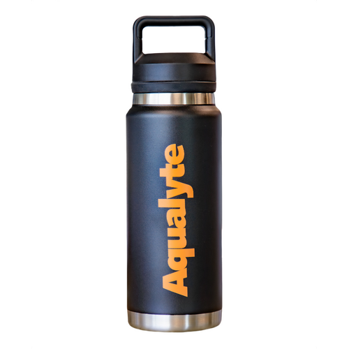 WORKWEAR, SAFETY & CORPORATE CLOTHING SPECIALISTS SS 800ml Aqualyte Bottle - Black