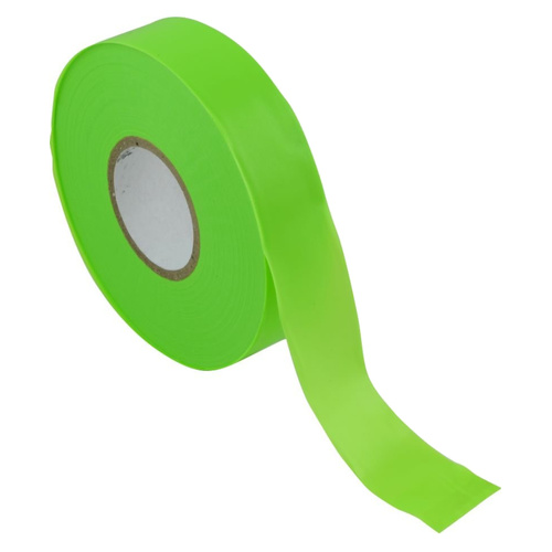WORKWEAR, SAFETY & CORPORATE CLOTHING SPECIALISTS - Maxisafe Fluoro Lime yellow flagging tape