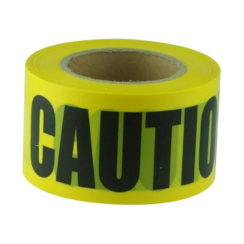 WORKWEAR, SAFETY & CORPORATE CLOTHING SPECIALISTS CAUTION black on yellow tape