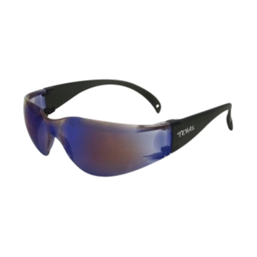 WORKWEAR, SAFETY & CORPORATE CLOTHING SPECIALISTS Texas Blue Mirror Safety Glasses