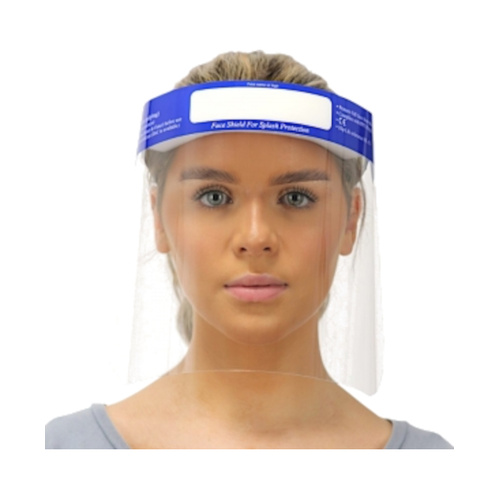 WORKWEAR, SAFETY & CORPORATE CLOTHING SPECIALISTS Disposable Clear Faceshield