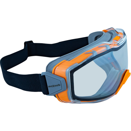 WORKWEAR, SAFETY & CORPORATE CLOTHING SPECIALISTS Premium Duo-Spherical Monogoggles - Clear Lens