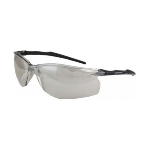 WORKWEAR, SAFETY & CORPORATE CLOTHING SPECIALISTS Swordfish Silver Mirror Safety Spec, Anti-fog
