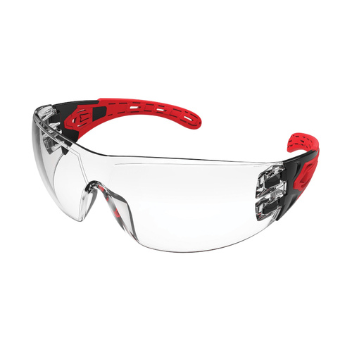 WORKWEAR, SAFETY & CORPORATE CLOTHING SPECIALISTS - 'EVOLVE' Clear Safety Glasses, retail packed