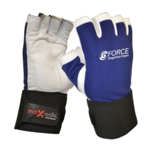 WORKWEAR, SAFETY & CORPORATE CLOTHING SPECIALISTS - G-Force Fingerless Impax Anti-vibration Mechanics