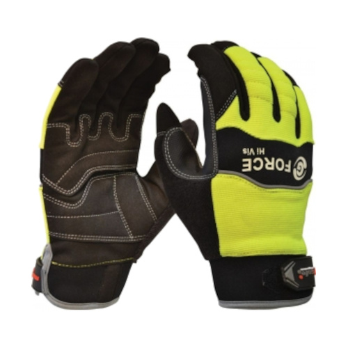 WORKWEAR, SAFETY & CORPORATE CLOTHING SPECIALISTS G-Force HiVis Mechanics Riggers Glove