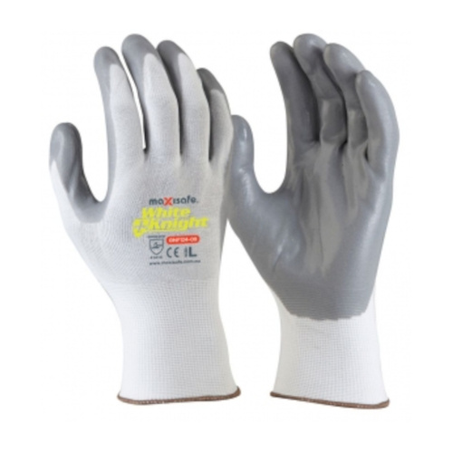 WORKWEAR, SAFETY & CORPORATE CLOTHING SPECIALISTS White Knight Foam-Nitrile Glove