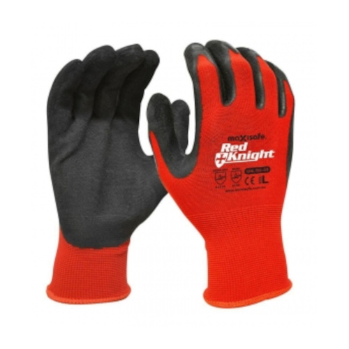 WORKWEAR, SAFETY & CORPORATE CLOTHING SPECIALISTS - Red Knight Latex Gripmaster Glove