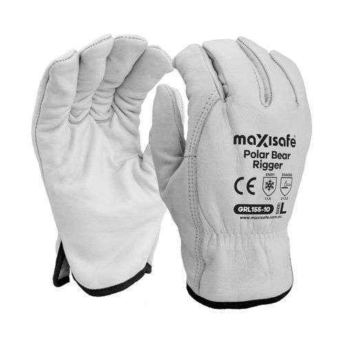 WORKWEAR, SAFETY & CORPORATE CLOTHING SPECIALISTS Polar Bear' Fleece Lined Rigger Glove