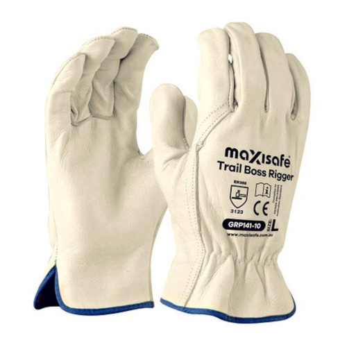 WORKWEAR, SAFETY & CORPORATE CLOTHING SPECIALISTS Premium Beige Rigger Glove