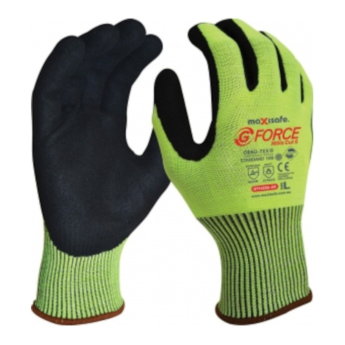 WORKWEAR, SAFETY & CORPORATE CLOTHING SPECIALISTS G-Force HiVis Cut 5 Glove
