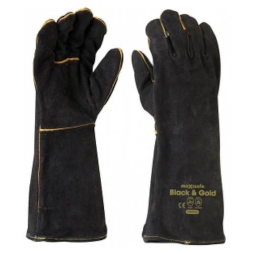 WORKWEAR, SAFETY & CORPORATE CLOTHING SPECIALISTS "Black & Gold" Welders glove