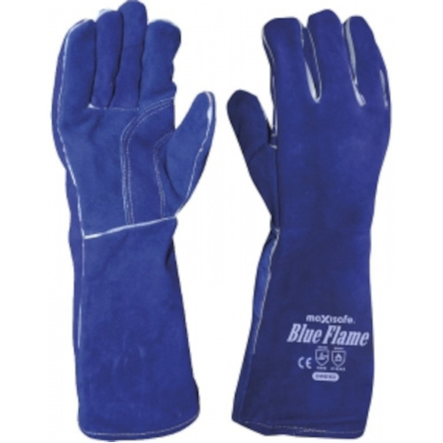 WORKWEAR, SAFETY & CORPORATE CLOTHING SPECIALISTS "Blue Flame" Premium Kevlar Welders glove