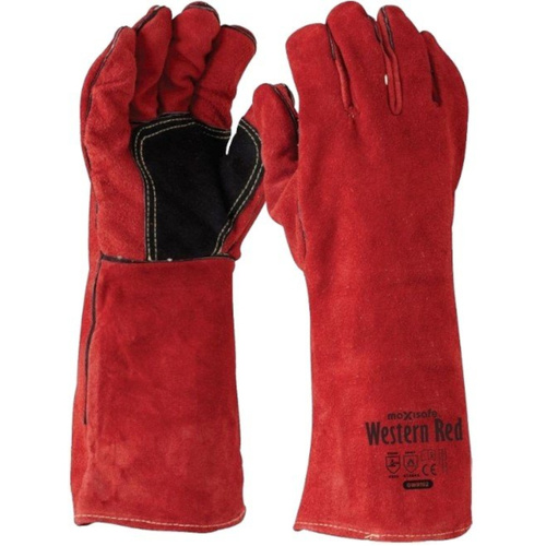WORKWEAR, SAFETY & CORPORATE CLOTHING SPECIALISTS "Western Red" Kevlar Stitched Welders glove