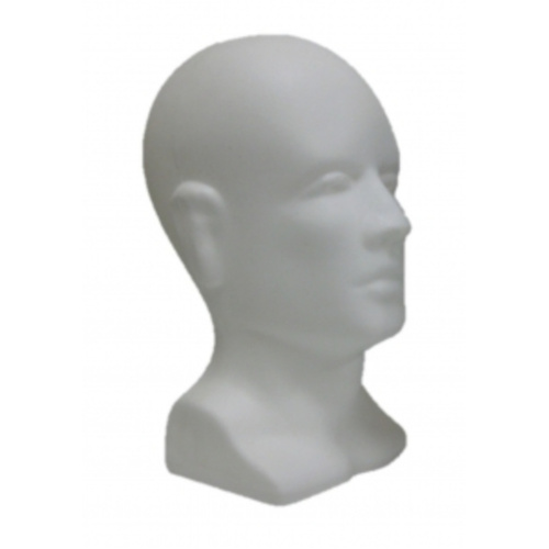 WORKWEAR, SAFETY & CORPORATE CLOTHING SPECIALISTS - White moulded head display