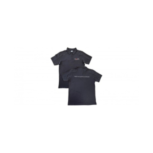 WORKWEAR, SAFETY & CORPORATE CLOTHING SPECIALISTS Maxisafe Black Polo