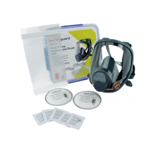 WORKWEAR, SAFETY & CORPORATE CLOTHING SPECIALISTS Maxiguard Full Face Respirator Asbestos/Dust Kit - Medium