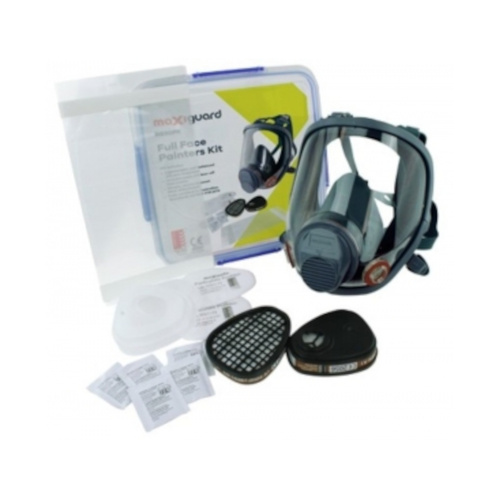 WORKWEAR, SAFETY & CORPORATE CLOTHING SPECIALISTS - Maxiguard Full Face Respirator Painters Kit - Medium