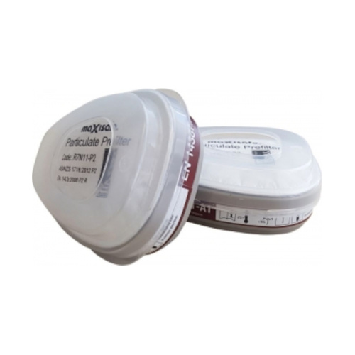 WORKWEAR, SAFETY & CORPORATE CLOTHING SPECIALISTS - Maxiguard A1 Organic Vapour Cartridge w/ P2 Prefilter Combination   pack of 1 pair