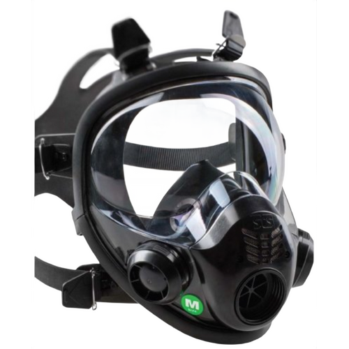 WORKWEAR, SAFETY & CORPORATE CLOTHING SPECIALISTS - GX02 Full Face Mask Small with DIN Thread