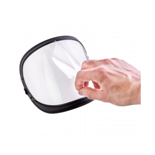 WORKWEAR, SAFETY & CORPORATE CLOTHING SPECIALISTS Protection film for visor CR1 (UniMask, Omnira), pack of 10 pcs