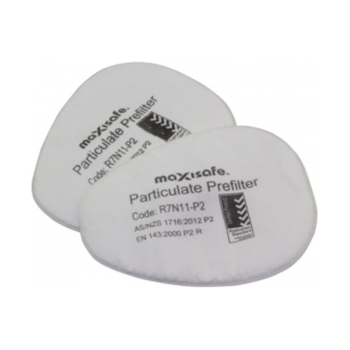 WORKWEAR, SAFETY & CORPORATE CLOTHING SPECIALISTS - Maxiguard P2 Particulate Prefilter   pack of 5 pairs