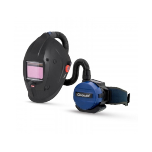 WORKWEAR, SAFETY & CORPORATE CLOTHING SPECIALISTS Ready 2 Weld Kit - CleanAIR Basic & Verus Welding Helmet in premium duffel bag