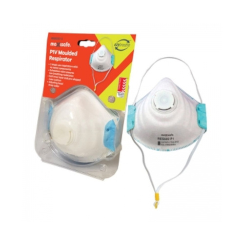 WORKWEAR, SAFETY & CORPORATE CLOTHING SPECIALISTS - Maxisafe P1 respirator with valve, card of 3