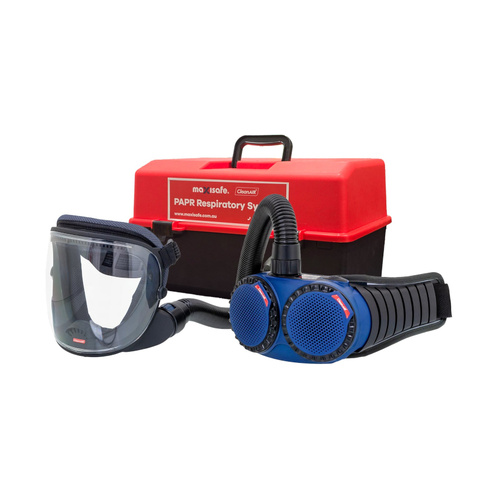 WORKWEAR, SAFETY & CORPORATE CLOTHING SPECIALISTS UniMask with AerGO PAPR: RFU837 + RPA530 + RFH529