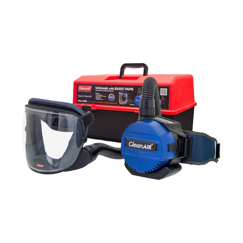 WORKWEAR, SAFETY & CORPORATE CLOTHING SPECIALISTS - Unimask with Basic PAPR: RFU837 + RCA544 + RFH529