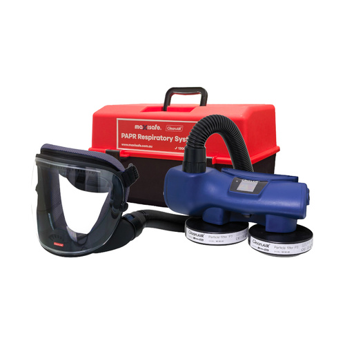 WORKWEAR, SAFETY & CORPORATE CLOTHING SPECIALISTS - UniMask with Chemical 2F PAPR and P3 Filters