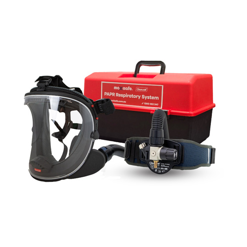 WORKWEAR, SAFETY & CORPORATE CLOTHING SPECIALISTS UniMask 5-point Harness with Pressure Flowmaster in portable storage container