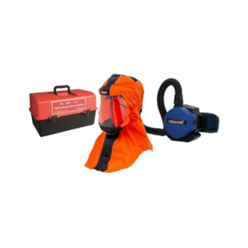 WORKWEAR, SAFETY & CORPORATE CLOTHING SPECIALISTS - CleanAIR Long Hood CA-1 with Basic PAPR