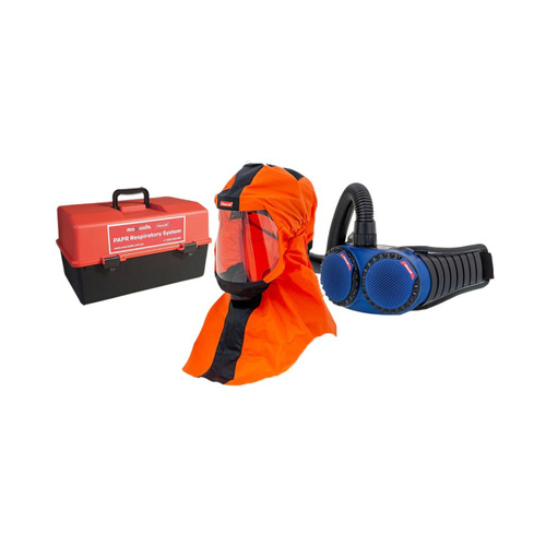 WORKWEAR, SAFETY & CORPORATE CLOTHING SPECIALISTS CleanAir Long Hood with AerGo PAPR