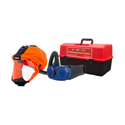 WORKWEAR, SAFETY & CORPORATE CLOTHING SPECIALISTS - CleanAir Short Hood with AerGo PAPR