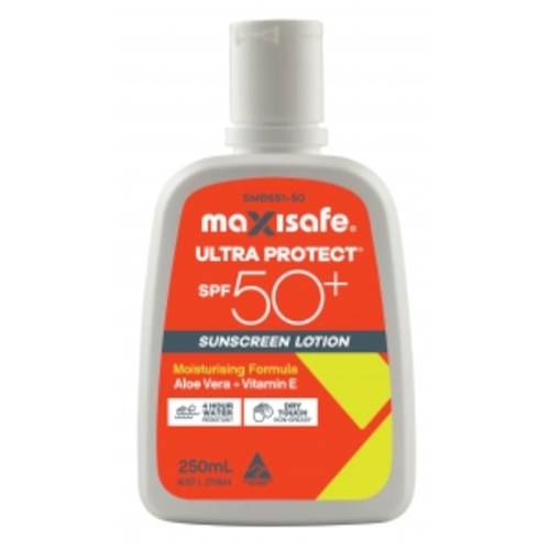 WORKWEAR, SAFETY & CORPORATE CLOTHING SPECIALISTS SPF 50+ sunscreen - 250ml fliptop